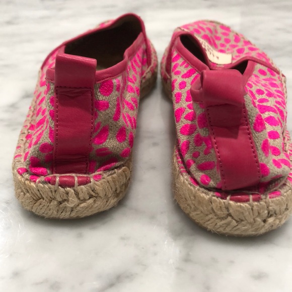 Kate Spade Pink Cheetah Print Espadrilles SZ 7 - Picture 3 of 5